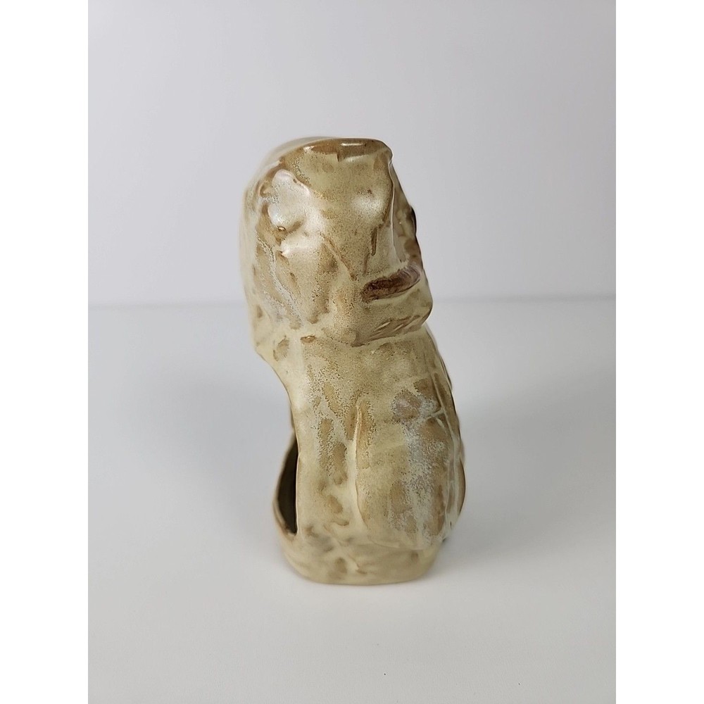VTG Enesco Glazed Pottery Owl Tealight Candle Holder Centerpiece Table Decor - Picture 7 of 11